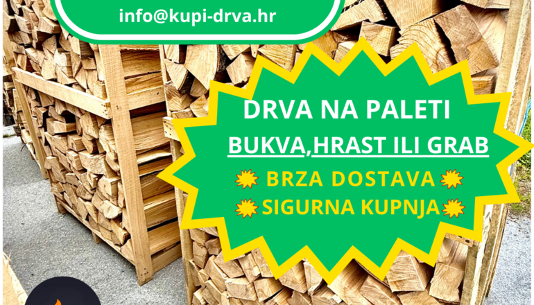 DRVA NA PALETI-DOSTAVA-KUPI-DRVA