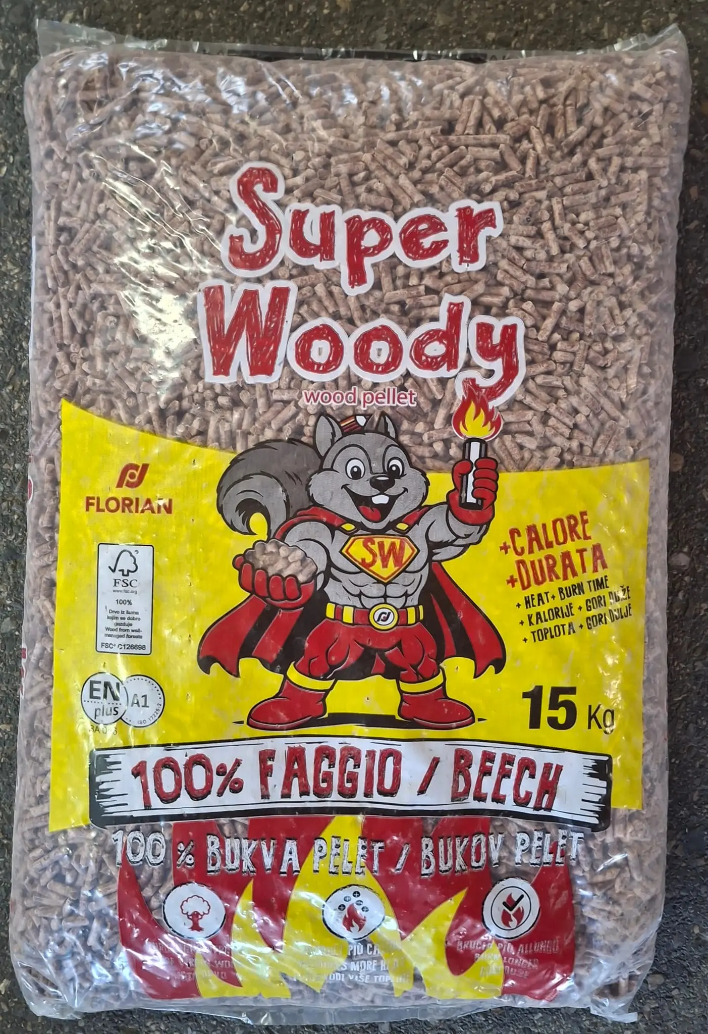 SUPER WOODY peleti-EN PLUS A1-DOSTAVA