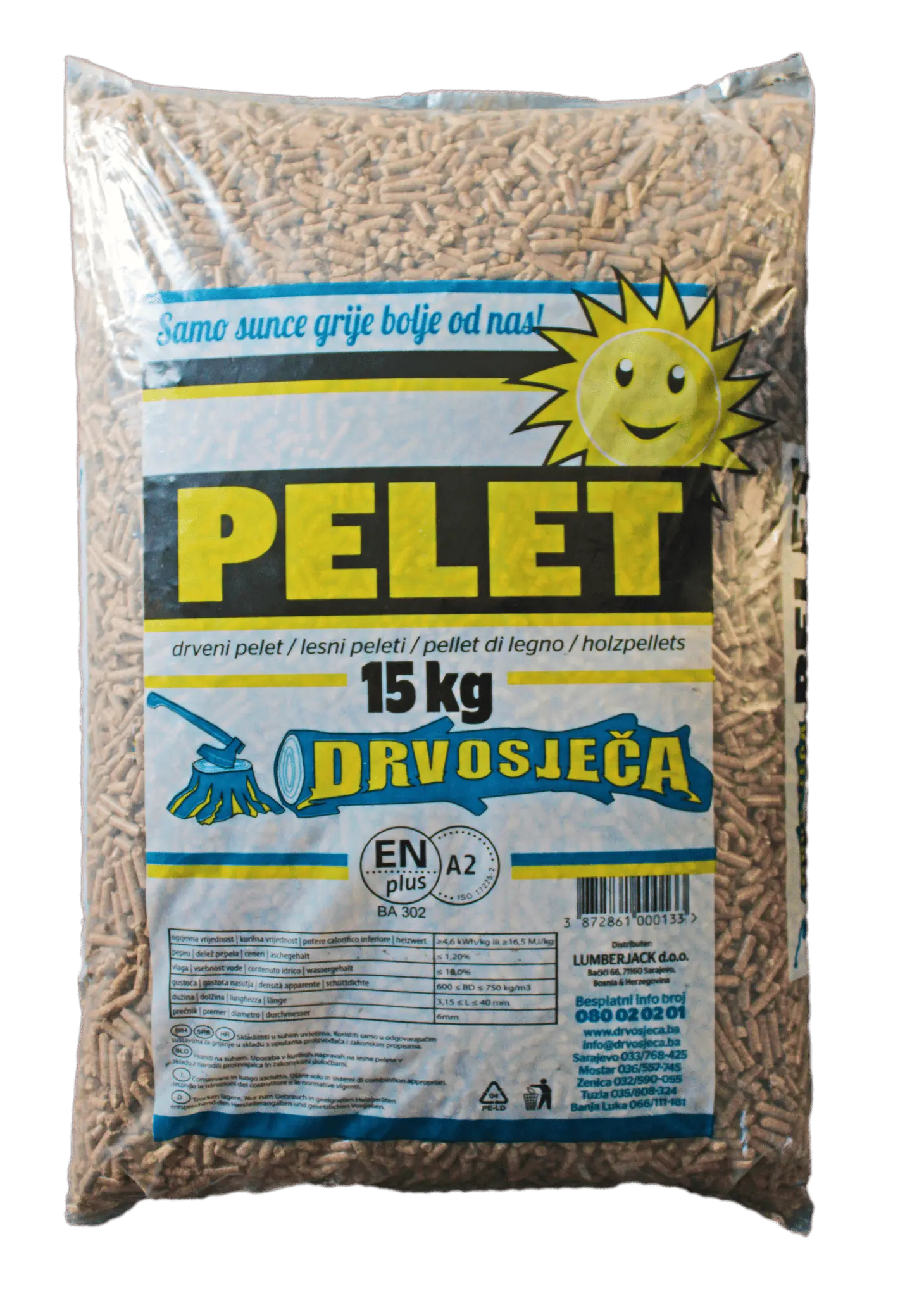 DRVOSJEČA-EN PLUS A2-DOSTAVA