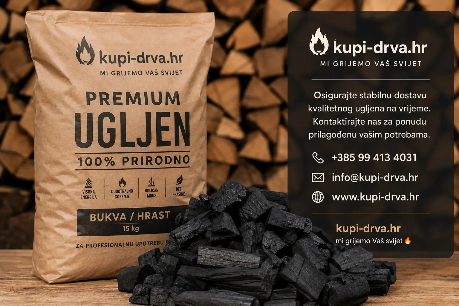 Premium ugljen za najbolje grill majstore – kvaliteta koju prepoznaju najbolji restorani